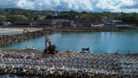 Progres pembangunan SKPT telah mencapai 78 persen dan ditargetkan rampung pada September 2025. 