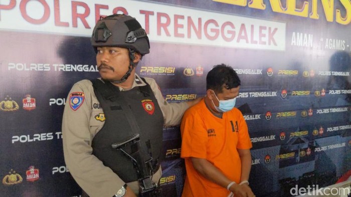 Pelaku pembunuh ibu dalam kamar hotel di Trenggalek