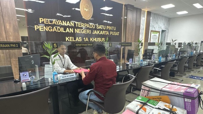 Perkara dugaan korupsi korporasi dan tindak pidana pencucian uang (TPPU) Duta Palma Group segera disidang di Pengadilan Tipikor Jakarta. (Dok Kejagung).