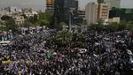 Ribuan Warga Iran Turun ke Jalan Kutuk Genosida Israel di Gaza