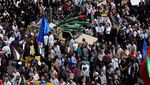 Ribuan Warga Iran Turun ke Jalan Kutuk Genosida Israel di Gaza