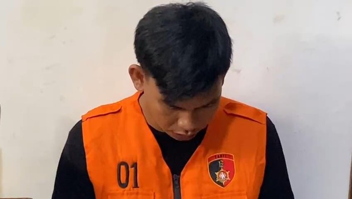 Tampang Tatang Suhendra, pelaku yang membunuh IRT di Lubuklinggau
