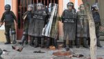 Aksi Protes Tukang Daging di Bolivia, Polisi Dilempar Tanduk Sapi