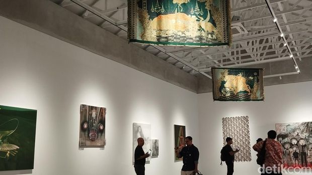 Galeri seni ara contemporary di kawasan Senayan, Jakarta Pusat.