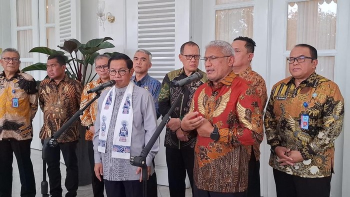 Gubernur Jakarta Pramono Anung dan Kepala BNN RI, Marthinus Hukom