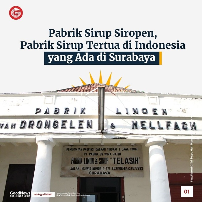 Inilah Potret Pabrik Sirup Tertua di Indonesia