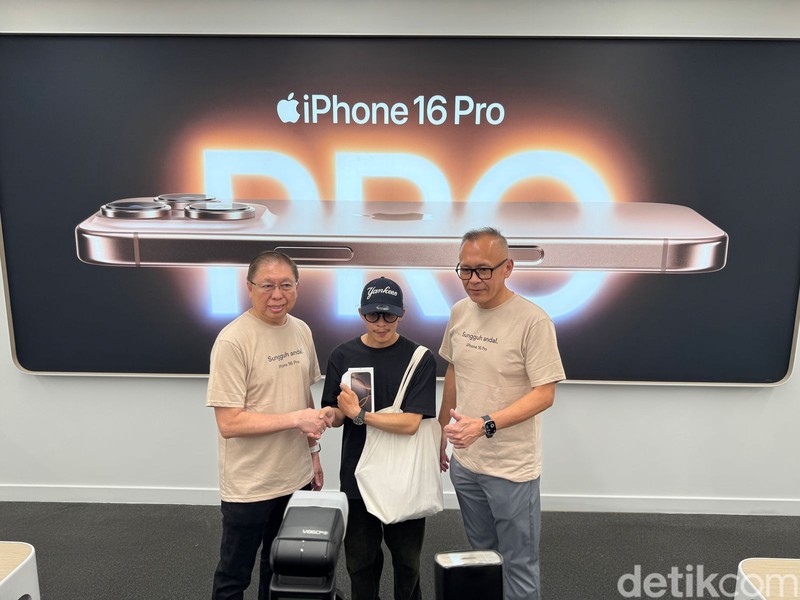 iPhone 16 resmi dijual di Indonesia