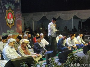 Maruf Amin dan Andra Soni Hadiri Haul Sultan Maulana Hasanuddin
