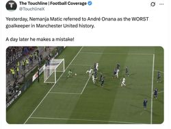 Meme Onana Tampil Buruk, Buktikan Ejekan Matic