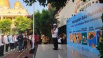 Keseruan Mendikdasmen Senam Anak Indonesia Hebat Bareng Siswa SMPN 41 Jakarta, Intip Yuk!