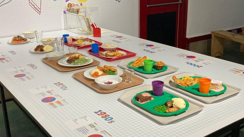 museum makanan hadirkan ekshibisi menu makan siang sekolah