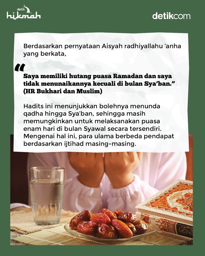 Niat Puasa Syawal dan Ganti Puasa Ramadan
