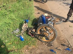 2 Motor Adu Banteng di Pangkep saat Menyalip, 3 Orang Luka