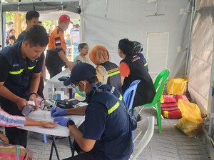 Tim Medis Polri Beri Layanan ke 1.104 Korban Luka-Terdampak Gempa Myanmar