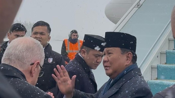 Prabowo saat akan meninggalkan Ankara, Turki (Firda/detikcom)
