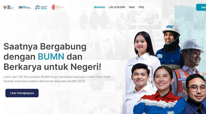 Rekrutmen Bersama BUMN 2025.