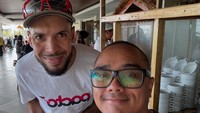 Saykoji sendiri mengaku ada beberapa sosok pelari yang menjadi idolanya. Salah satunya yang pernah ditemui dalam Jelajah Timur dan sempat sarapan bersama. Foto: Instagram/saykoji