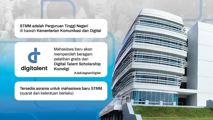 STMM Komdigi Yogyakarta buka pendaftaran mahasiswa baru jalur CBT On Site 2025.
