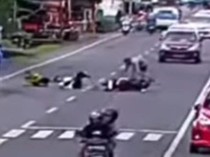 Pelajar SMK di Pattalassang Takalar Tewas Usai Tabrakan dengan Pejalan Kaki