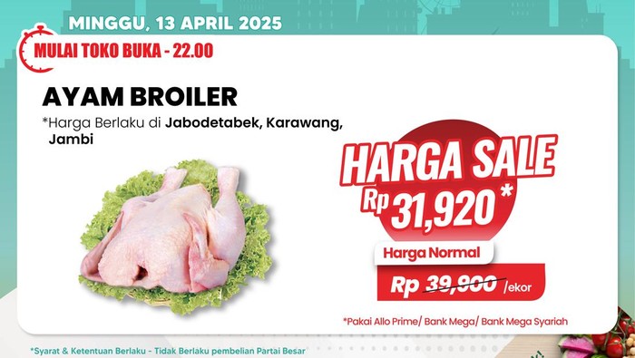 Transmart Full Day Sale Ayam Broiler