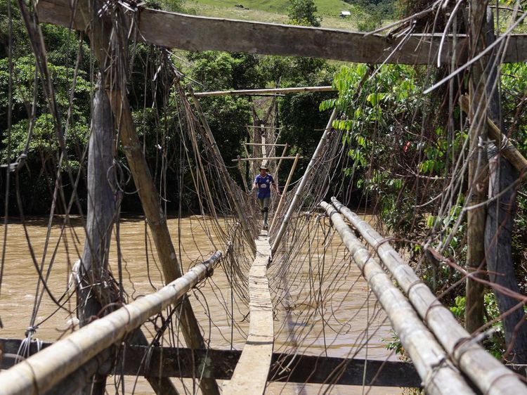 Begini Kondisi Jembatan Gantung yang Jadi Akses Warga di Pedalaman Luwu Utara