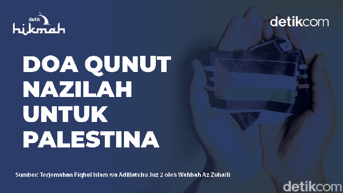 Doa Qunut Nazilah untuk Palestina.