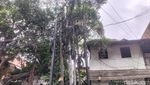 Penampakan Kabel Semrawut di Kuningan Jaksel Bikin Warga Ngeri