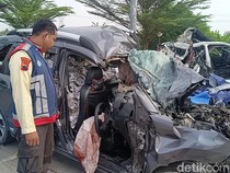 Fakta-fakta BRV Adu Banteng Bus di Tol Pekalongan Tewaskan 2 Orang