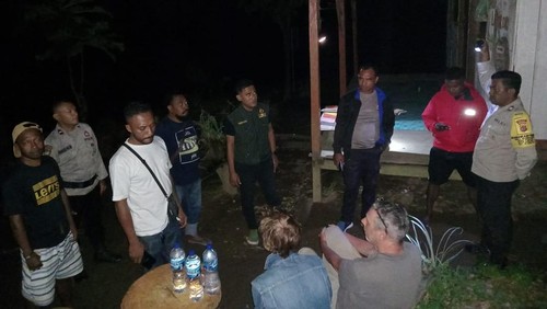 Sejumlah pendaki asal Prancis tersesat di Gunung Egon, Sikka, Jumat (11/4/2025).