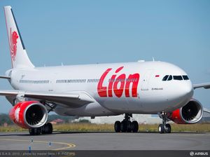 Viral, Pesawat Lion Air Lakukan Crab Landing Saat Angin Kencang