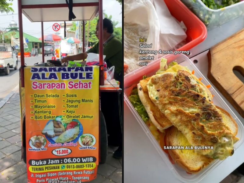 sarapan ala bule