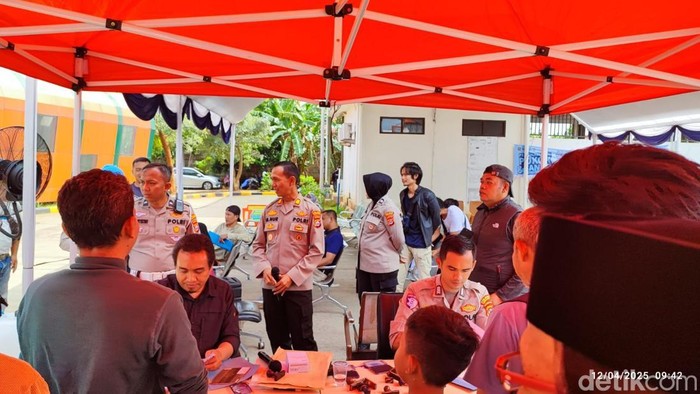 Tim Satgas Saber pungli diturunkan di UPT Samsat Kabupaten Serang.