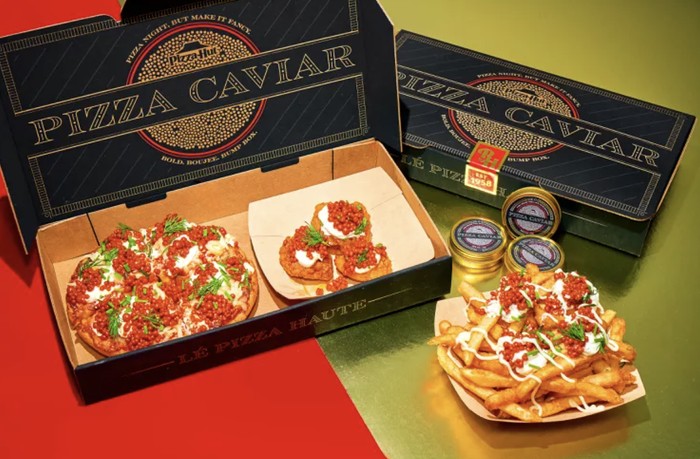Unik! Pizza Topping Kaviar Tiruan dari Agar-agar Rasa Pepperoni