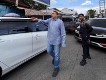 Appi Turun Tegur Pengendara Lawan Arah-Bikin Macet di Jalan Leimena Makassar