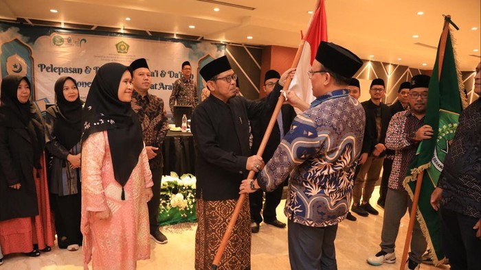 Acara pelepasan dai dan daiyah Kemenag RI ke UEA.