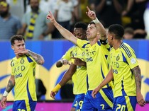 Al Nassr Vs Al Riyadh: Tendangan Roket Ronaldo Jebol Gawang Lawan