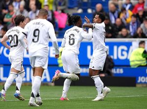 Alaves Vs Real Madrid: Mbappe Kartu Merah, El Real Menang Tipis