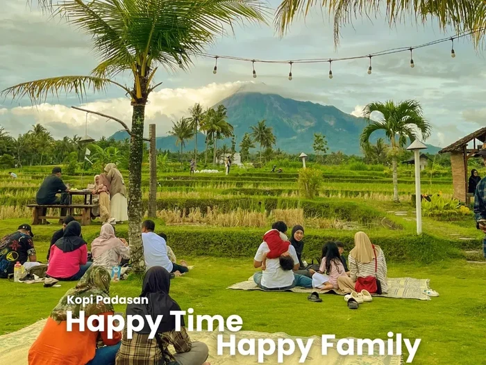 coffee shop di Jogja yang punya view sawah