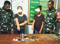 Dua Perempuan di Bima Ditangkap Anggota TNI Saat Transaksi Sabu
