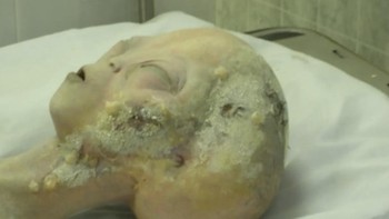 Pada tahun 1995, seorang pria Inggris bernama Ray Santilli mengklaim bahwa ia telah memperoleh rekaman dari seorang juru kamera militer yang sudah pensiun tentang otopsi alien yang dilakukan di Roswell pada tahun 1947 setelah dugaan jatuhnya pesawat luar angkasa di sana. Meskipun hanya sedikit orang yang mempercayainya, Santilli tetap pada pendiriannya, dan baru mengakui bahwa rekaman itu palsu pada tahun 2006. Bahkan setelah mengakui kebohongannya, ia mengklaim bahwa rekamannya adalah peragaan ulang rekaman otopsi asli yang tidak dapat ia rilis karena kondisinya sudah buruk. Foto: Ebaumsworld