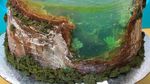Indah! 10 Kue Ini Menampilkan Desain Pulau dan Samudra