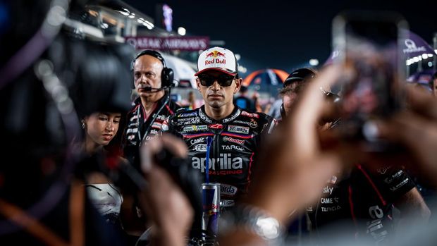 Jorge Martin di MotoGP Qatar 2025