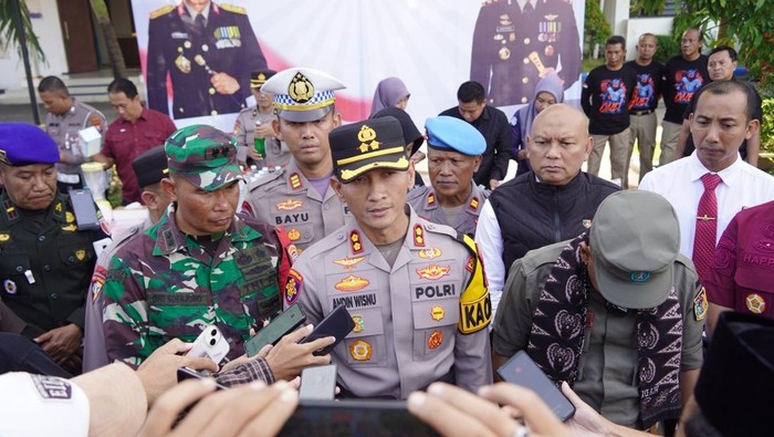 Kapolres Ponorogo AKBP Andin Wisnu Sudibyo.