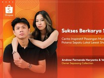 Kisah Pasangan Muda Dulang Cuan dari Jual Sepatu Lokal di Shopee