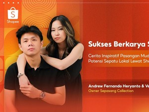 Kisah Pasangan Muda Dulang Cuan dari Jual Sepatu Lokal di Shopee