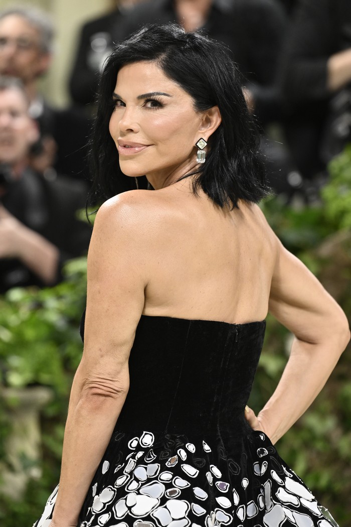 Lauren Sanchez attends The Metropolitan Museum of Arts Costume Institute benefit gala celebrating the opening of the Sleeping Beauties: Reawakening Fashion exhibition on Monday, May 6, 2024, in New York. (Photo by Evan Agostini/Invision/AP)