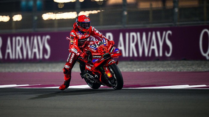 Marc Marquez di MotoGP Qatar 2025