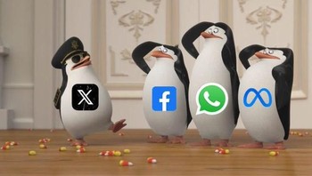 Saat WhatApp down, pengguna ramai curhat di X. Foto: X.com