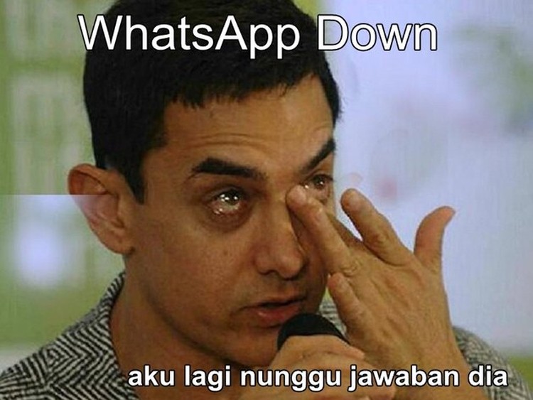 Meme WhatsApp Down