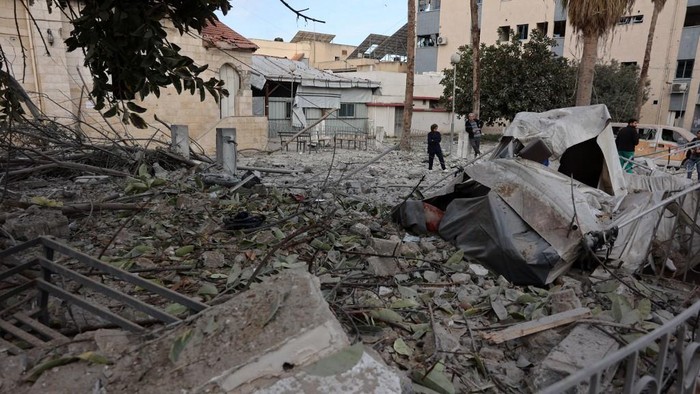PALESTINIAN-ISRAEL-CONFLICT Kerusakan di Gaza